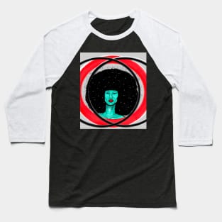 Afro Universe Design 1 Baseball T-Shirt